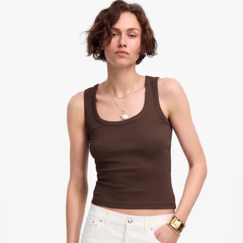 Madewell Brown Tank Top